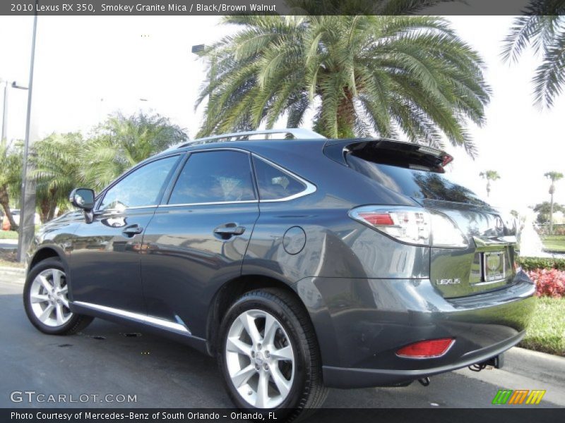 Smokey Granite Mica / Black/Brown Walnut 2010 Lexus RX 350