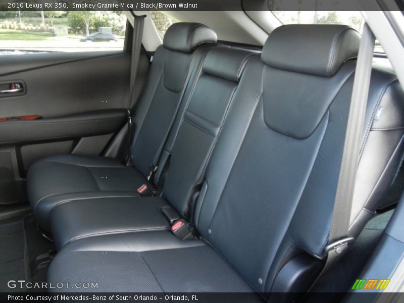  2010 RX 350 Black/Brown Walnut Interior