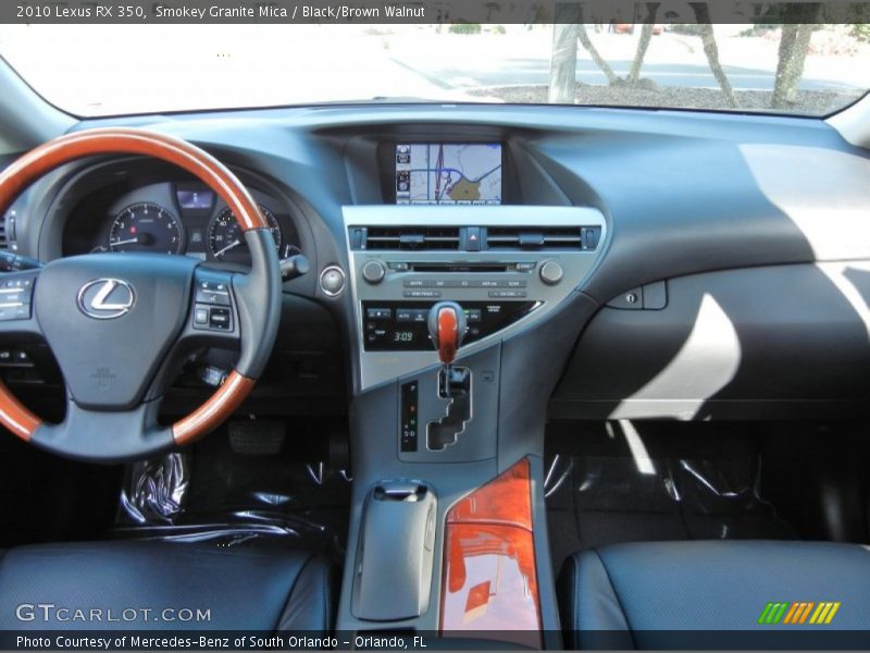 Dashboard of 2010 RX 350