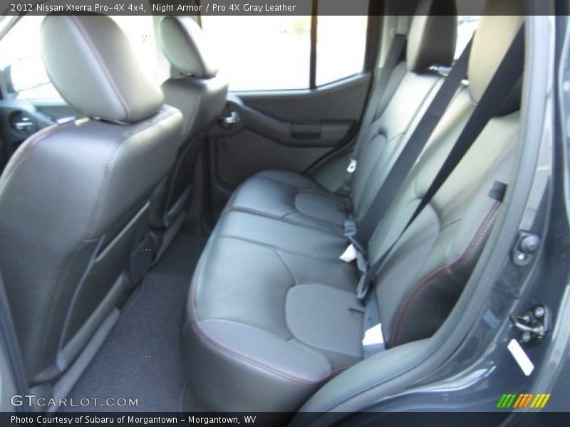  2012 Xterra Pro-4X 4x4 Pro 4X Gray Leather Interior