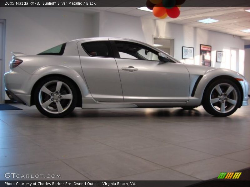 Sunlight Silver Metallic / Black 2005 Mazda RX-8
