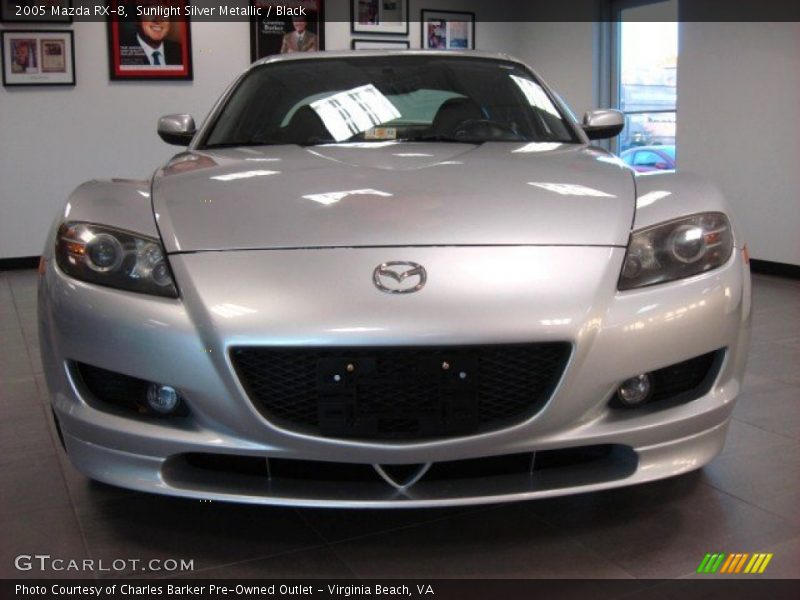 Sunlight Silver Metallic / Black 2005 Mazda RX-8