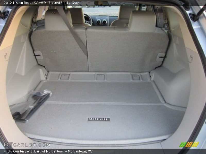  2012 Rogue SV AWD Trunk