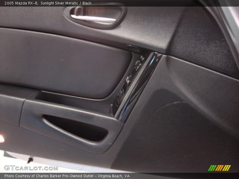 Sunlight Silver Metallic / Black 2005 Mazda RX-8