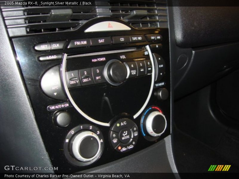 Sunlight Silver Metallic / Black 2005 Mazda RX-8