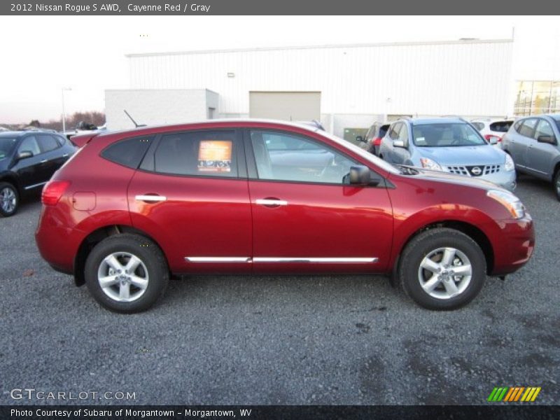 2012 Rogue S AWD Cayenne Red