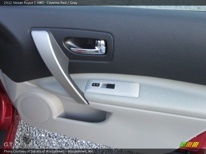 Cayenne Red / Gray 2012 Nissan Rogue S AWD