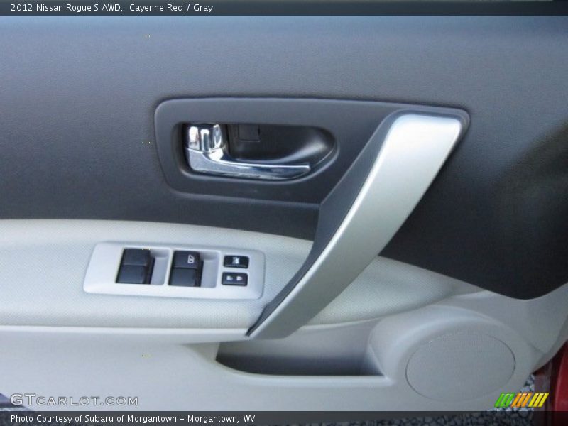 Cayenne Red / Gray 2012 Nissan Rogue S AWD