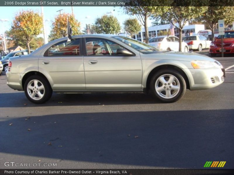 Bright Silver Metallic / Dark Slate Grey 2006 Dodge Stratus SXT Sedan