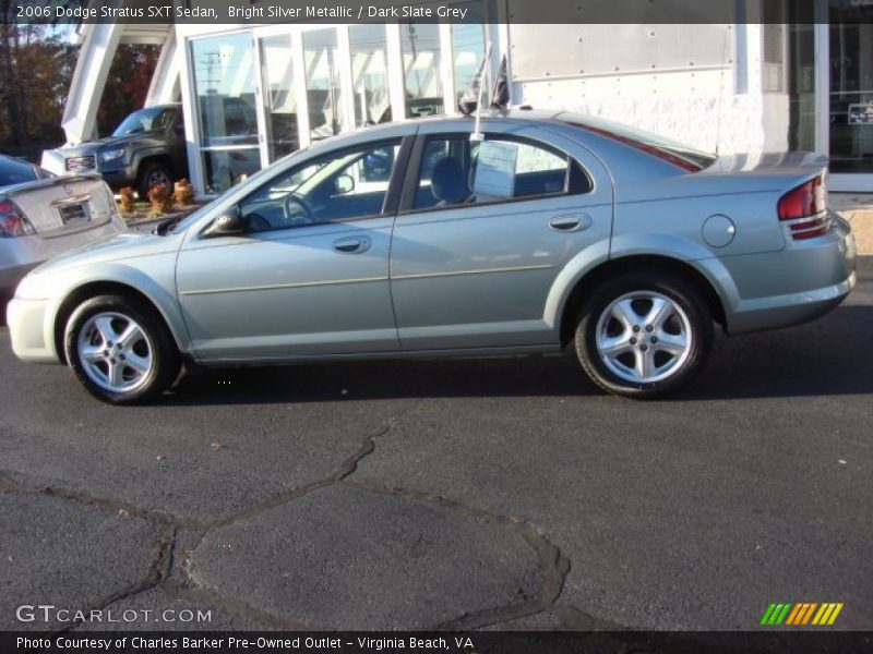 Bright Silver Metallic / Dark Slate Grey 2006 Dodge Stratus SXT Sedan