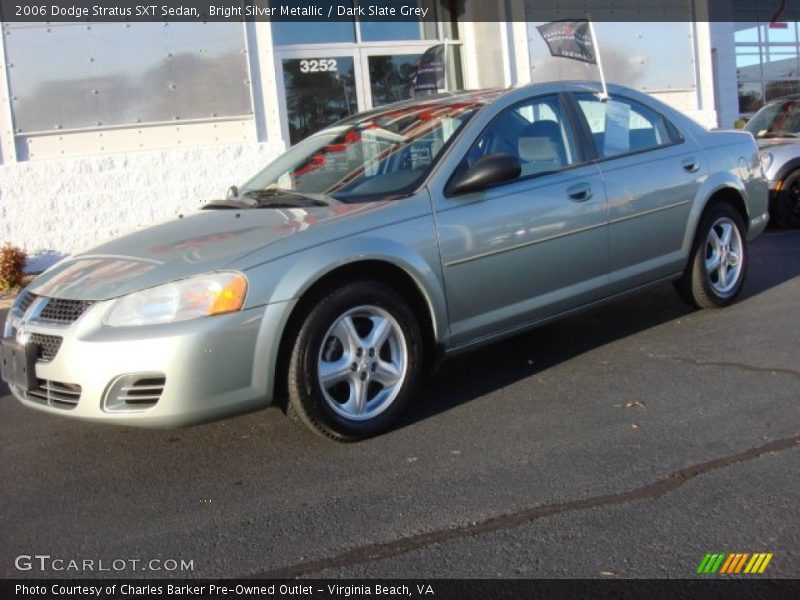 Bright Silver Metallic / Dark Slate Grey 2006 Dodge Stratus SXT Sedan