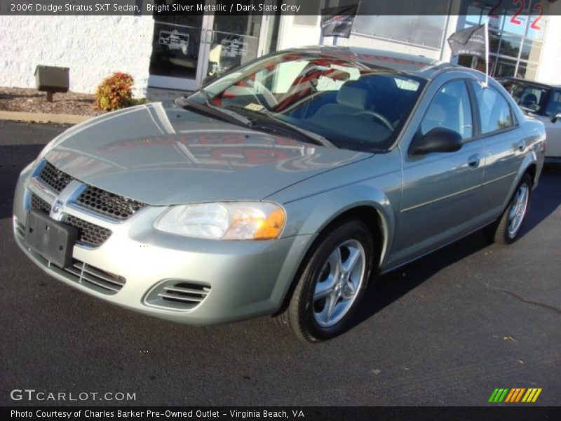 Bright Silver Metallic / Dark Slate Grey 2006 Dodge Stratus SXT Sedan