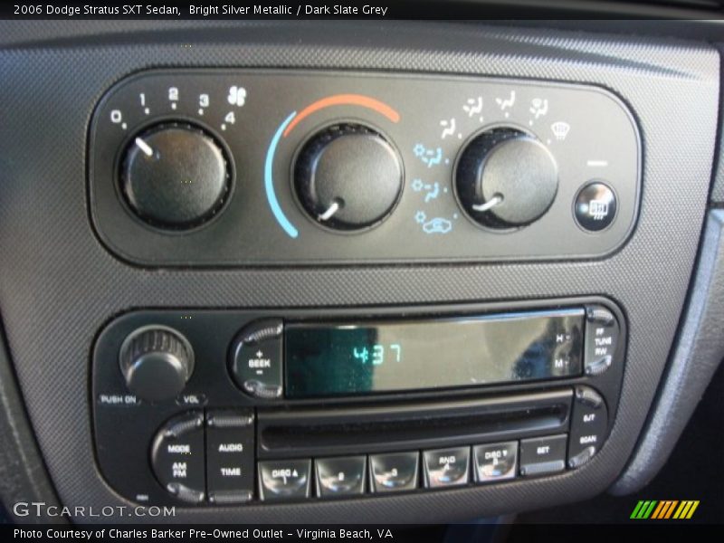 Bright Silver Metallic / Dark Slate Grey 2006 Dodge Stratus SXT Sedan
