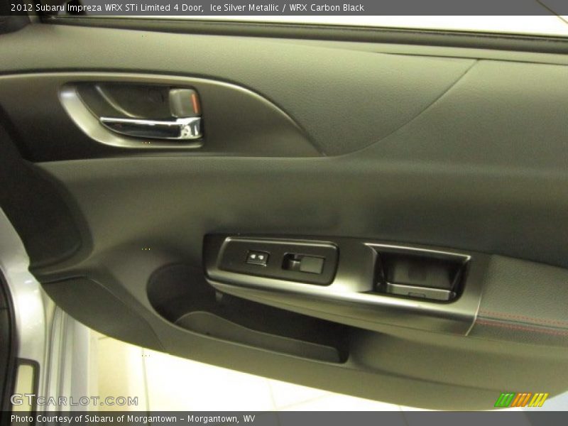 Ice Silver Metallic / WRX Carbon Black 2012 Subaru Impreza WRX STi Limited 4 Door