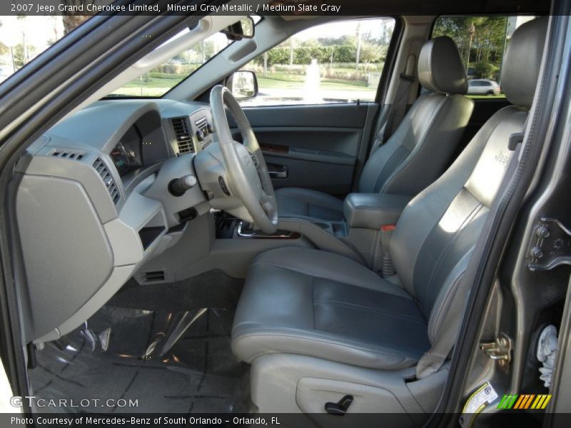  2007 Grand Cherokee Limited Medium Slate Gray Interior