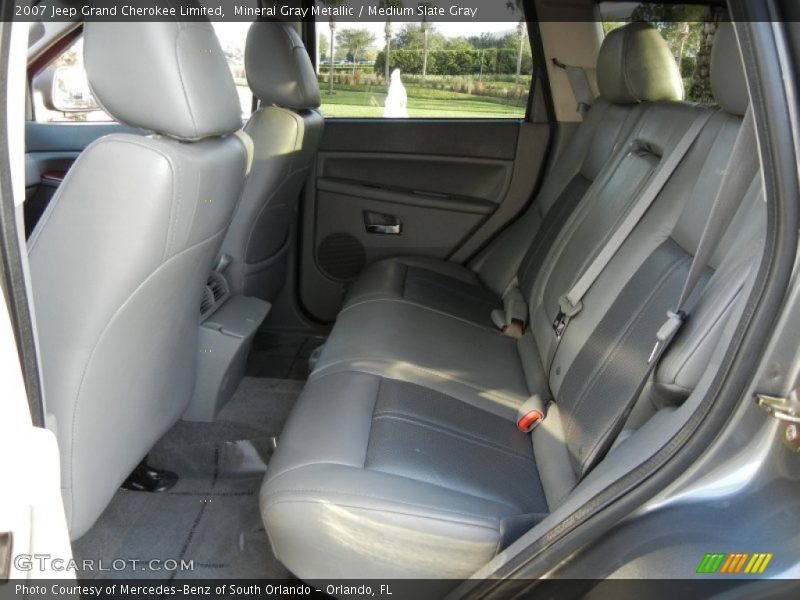 Mineral Gray Metallic / Medium Slate Gray 2007 Jeep Grand Cherokee Limited