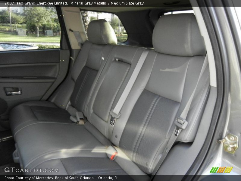 Mineral Gray Metallic / Medium Slate Gray 2007 Jeep Grand Cherokee Limited