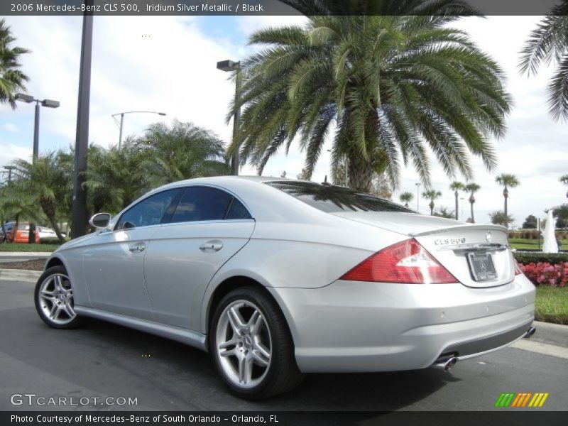 Iridium Silver Metallic / Black 2006 Mercedes-Benz CLS 500