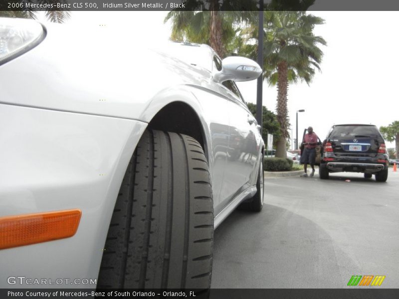 Iridium Silver Metallic / Black 2006 Mercedes-Benz CLS 500