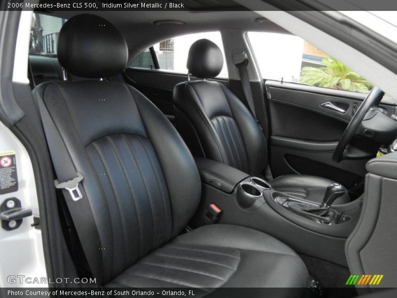 Iridium Silver Metallic / Black 2006 Mercedes-Benz CLS 500