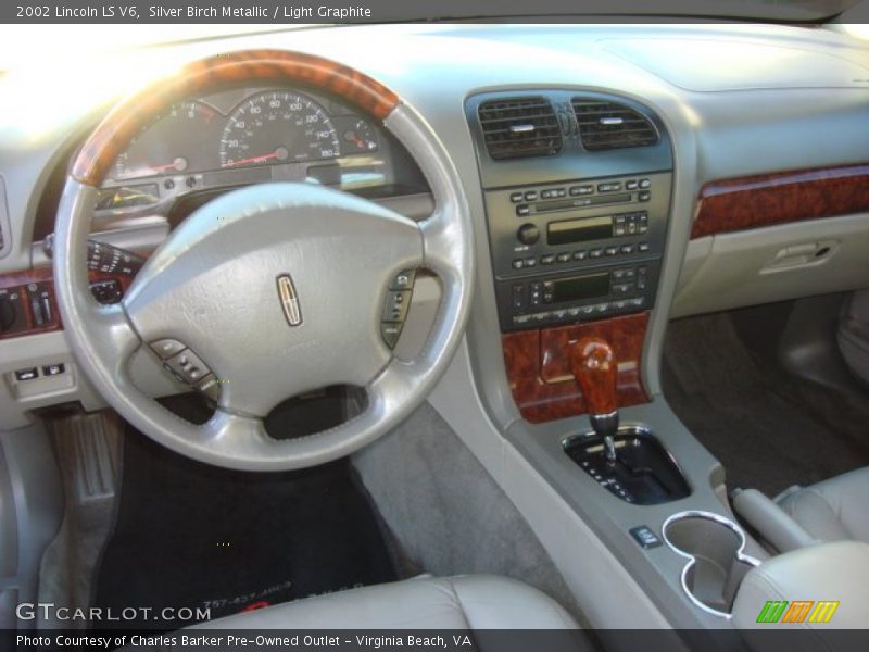 Silver Birch Metallic / Light Graphite 2002 Lincoln LS V6