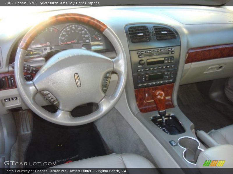 Silver Birch Metallic / Light Graphite 2002 Lincoln LS V6