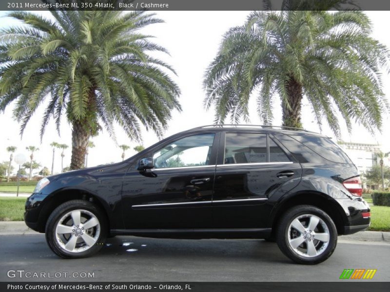 Black / Cashmere 2011 Mercedes-Benz ML 350 4Matic