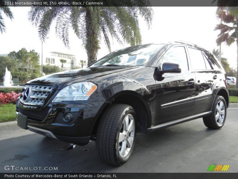 Black / Cashmere 2011 Mercedes-Benz ML 350 4Matic