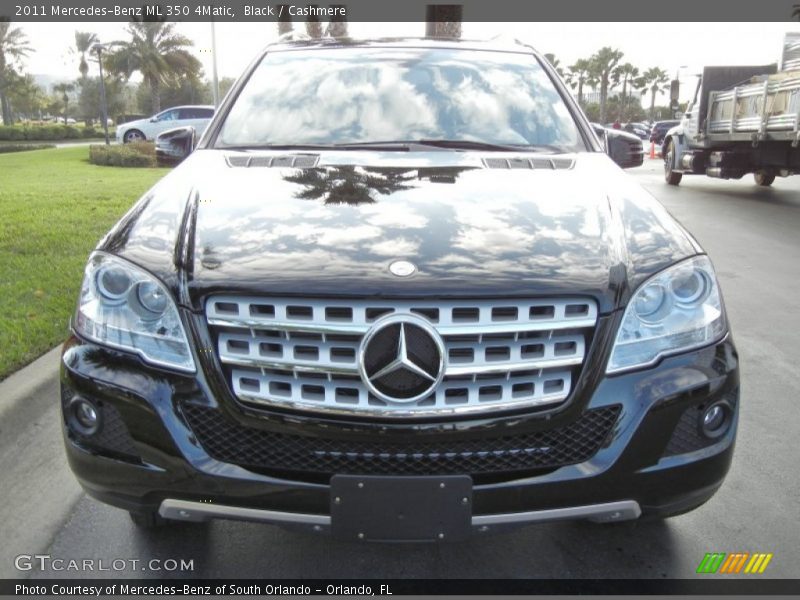 Black / Cashmere 2011 Mercedes-Benz ML 350 4Matic