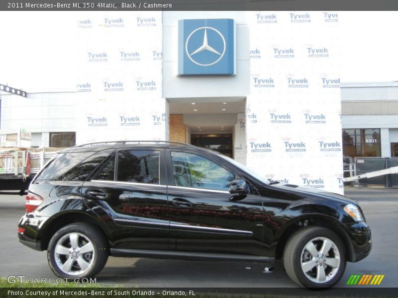 Black / Cashmere 2011 Mercedes-Benz ML 350 4Matic