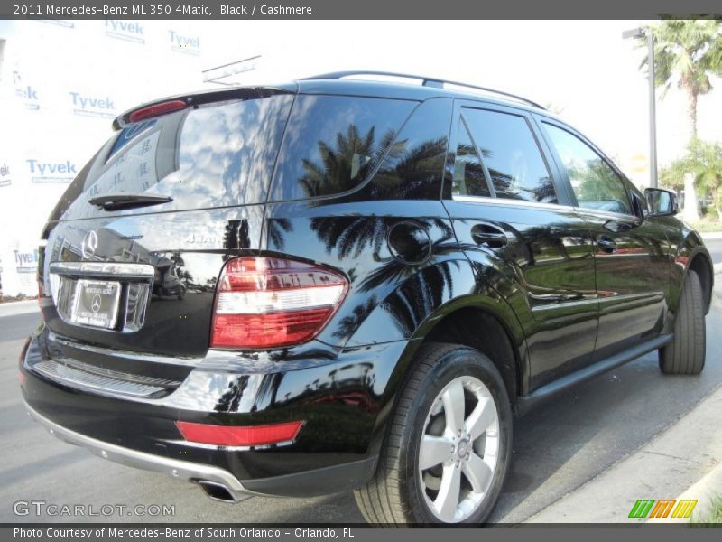 Black / Cashmere 2011 Mercedes-Benz ML 350 4Matic