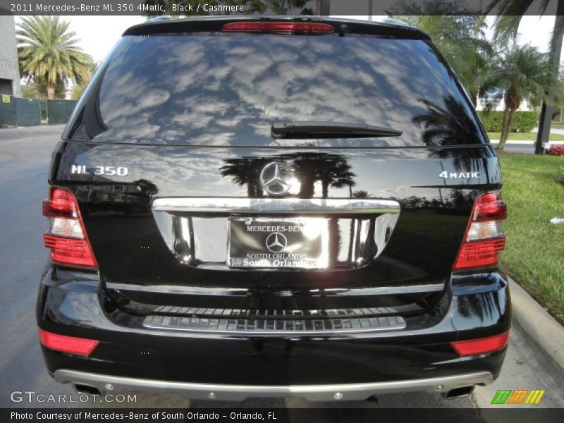 Black / Cashmere 2011 Mercedes-Benz ML 350 4Matic