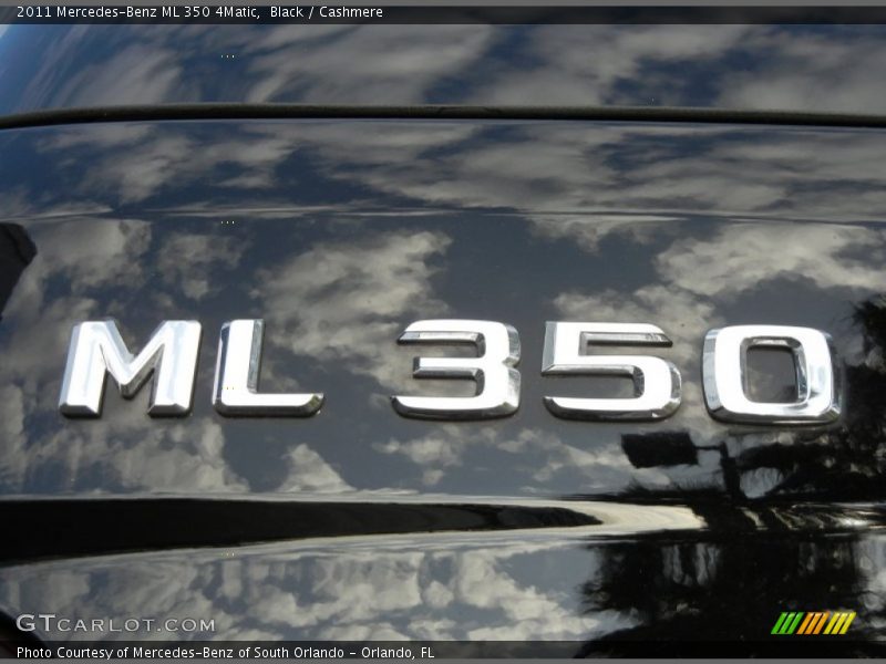 Black / Cashmere 2011 Mercedes-Benz ML 350 4Matic