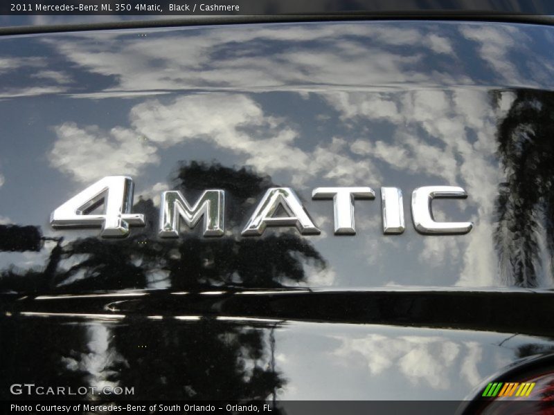 Black / Cashmere 2011 Mercedes-Benz ML 350 4Matic