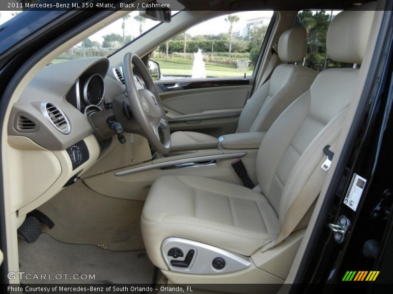 Black / Cashmere 2011 Mercedes-Benz ML 350 4Matic