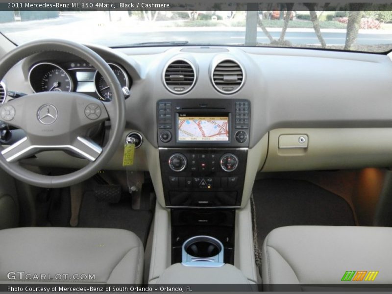 Black / Cashmere 2011 Mercedes-Benz ML 350 4Matic