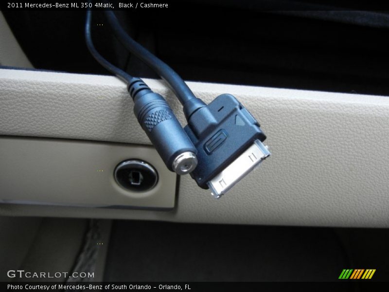 Black / Cashmere 2011 Mercedes-Benz ML 350 4Matic