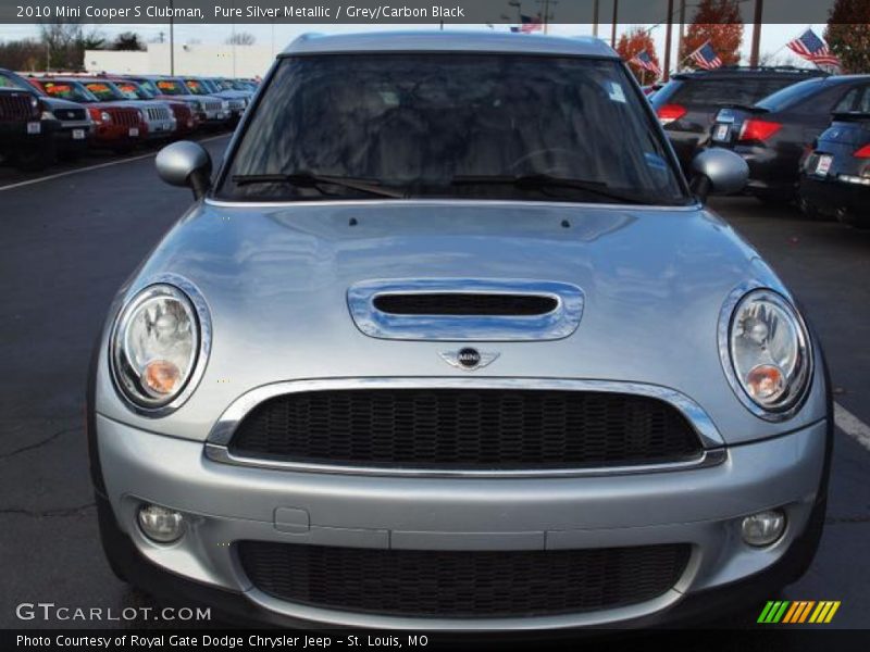 Pure Silver Metallic / Grey/Carbon Black 2010 Mini Cooper S Clubman