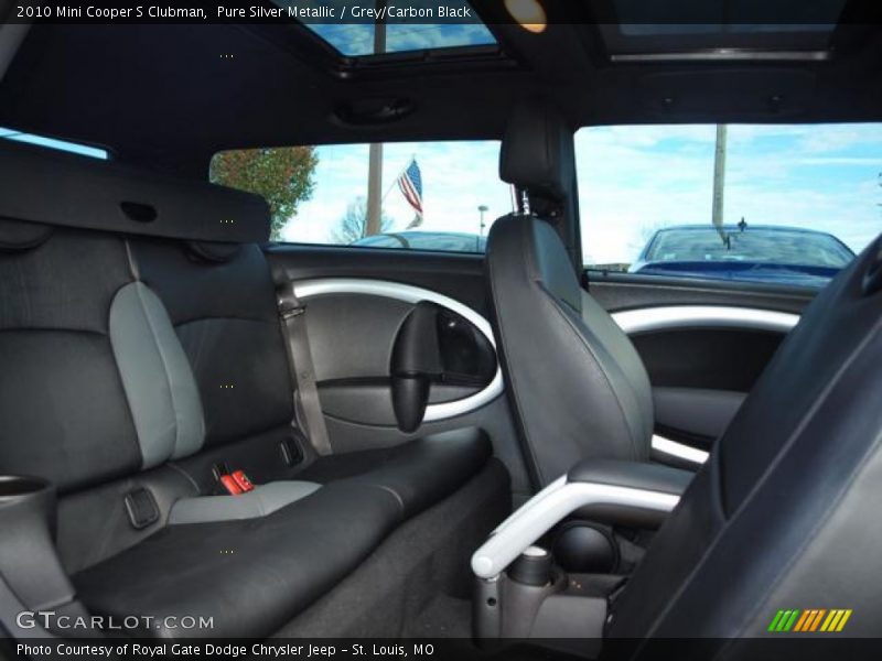 Pure Silver Metallic / Grey/Carbon Black 2010 Mini Cooper S Clubman