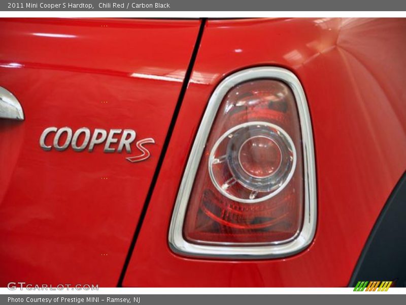Chili Red / Carbon Black 2011 Mini Cooper S Hardtop