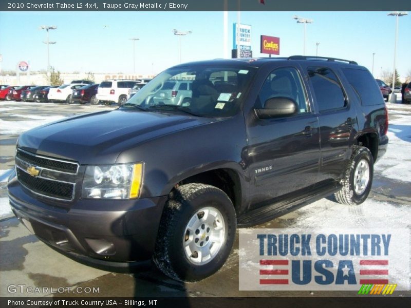 Taupe Gray Metallic / Ebony 2010 Chevrolet Tahoe LS 4x4