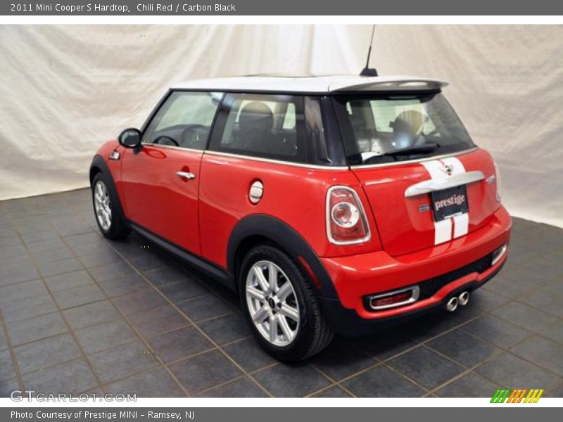 Chili Red / Carbon Black 2011 Mini Cooper S Hardtop