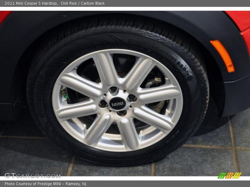 Chili Red / Carbon Black 2011 Mini Cooper S Hardtop