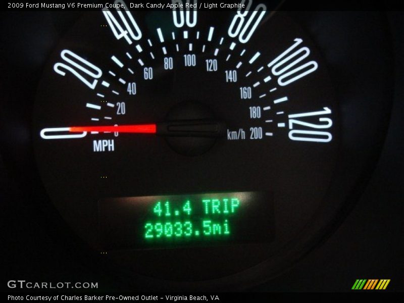 Dark Candy Apple Red / Light Graphite 2009 Ford Mustang V6 Premium Coupe