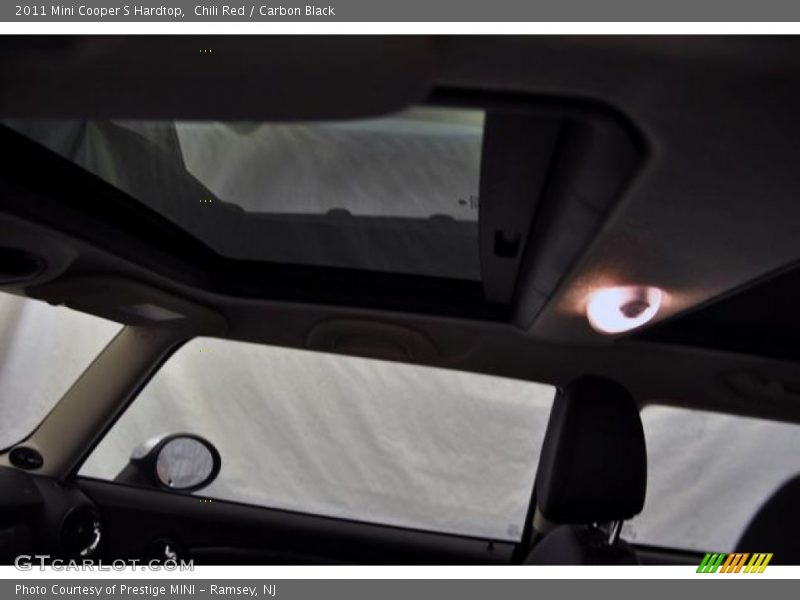 Chili Red / Carbon Black 2011 Mini Cooper S Hardtop