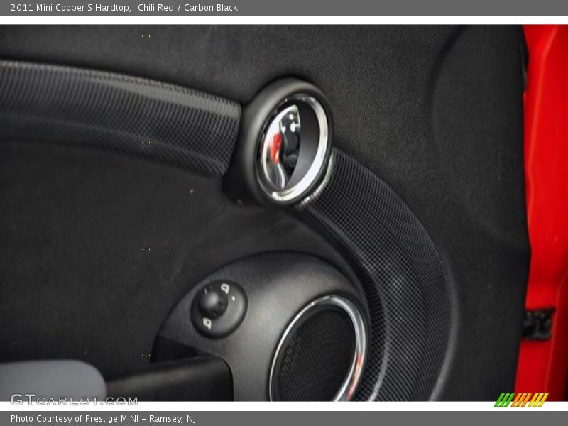 Chili Red / Carbon Black 2011 Mini Cooper S Hardtop