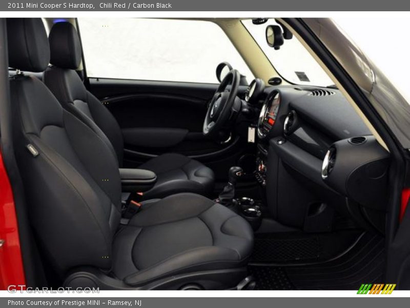 Chili Red / Carbon Black 2011 Mini Cooper S Hardtop