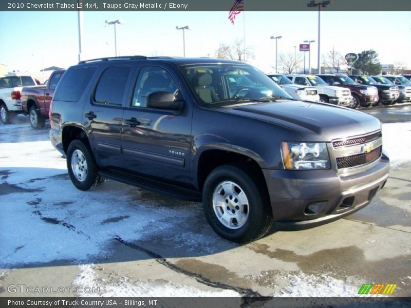 Taupe Gray Metallic / Ebony 2010 Chevrolet Tahoe LS 4x4