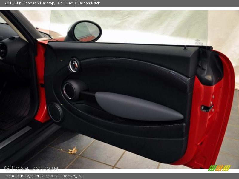 Chili Red / Carbon Black 2011 Mini Cooper S Hardtop
