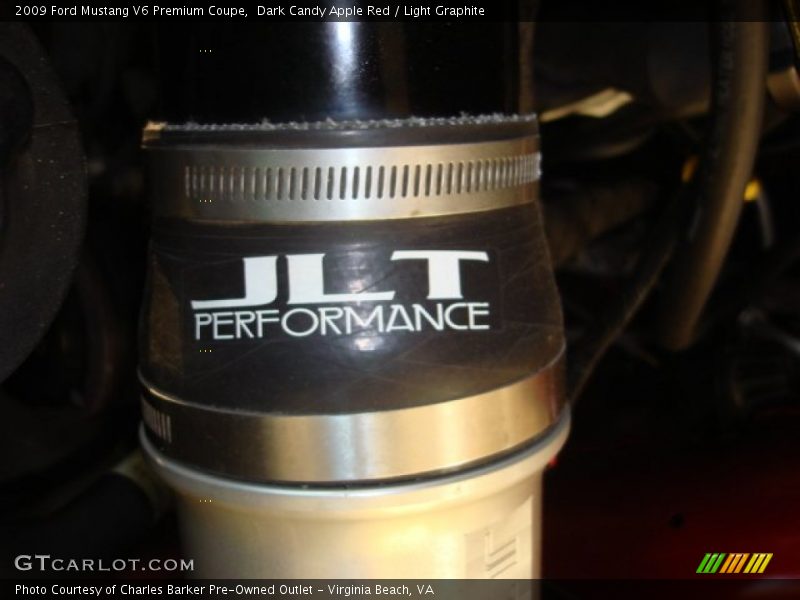 Dark Candy Apple Red / Light Graphite 2009 Ford Mustang V6 Premium Coupe
